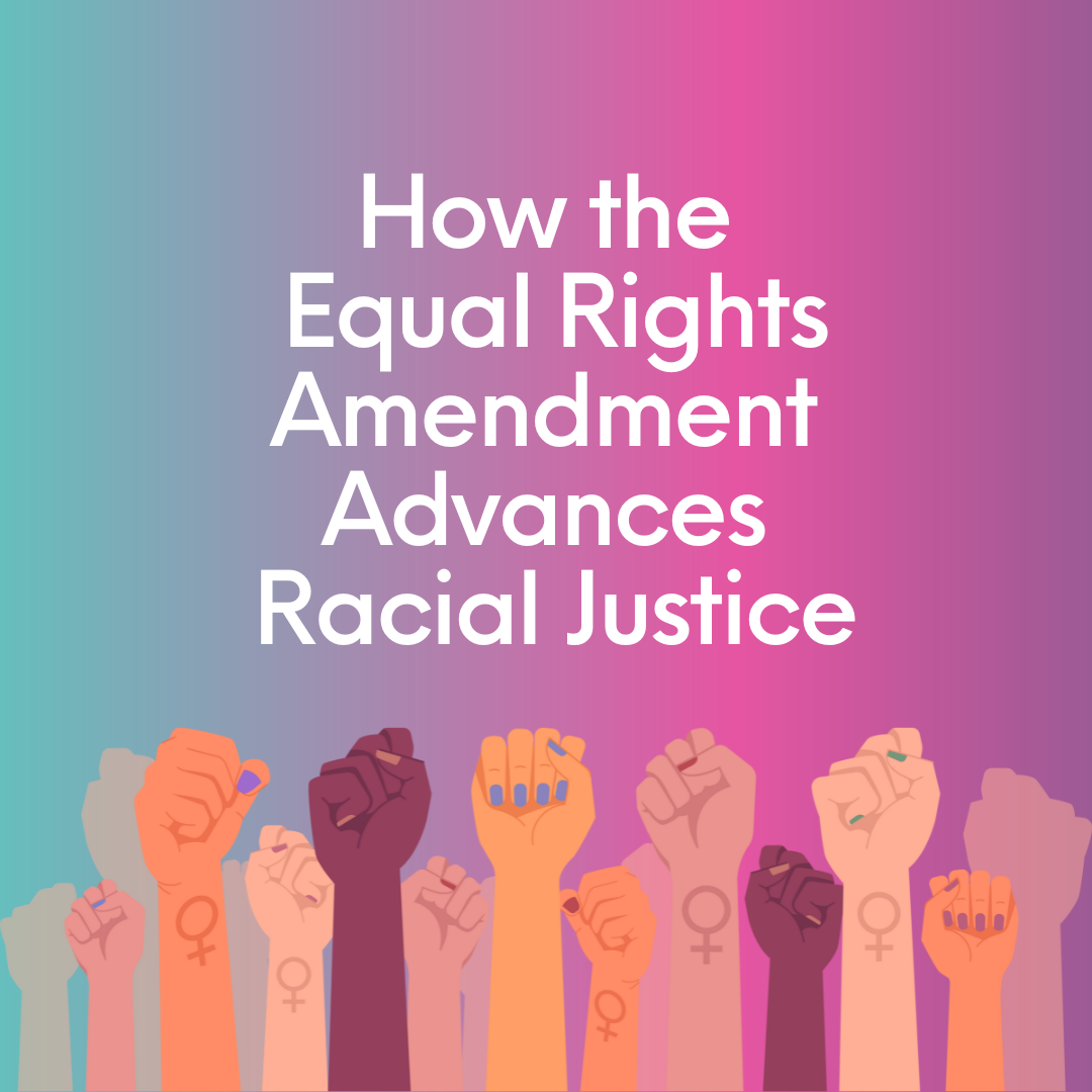 Blog post title, and group of multiracial fists below, in solidarity